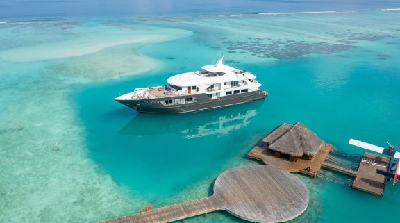 Crewed luxury yacht charter in Maldives
