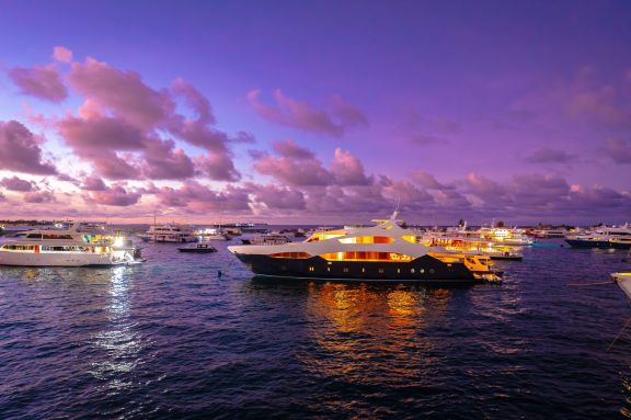 Crewed luxury yacht charter in Maldives