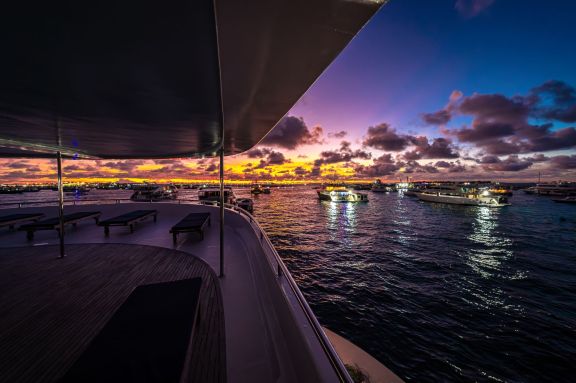 Crewed luxury yacht charter in Maldives