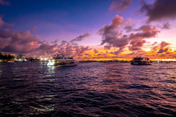 Crewed luxury yacht charter in Maldives